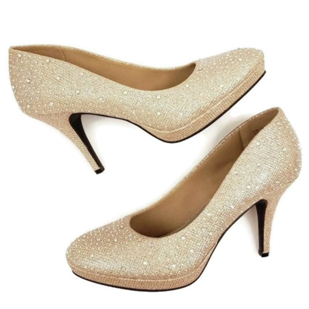 Rhinestone Sparkly Heels